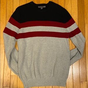 Old navy black, red, and grey 100% cotton sweater